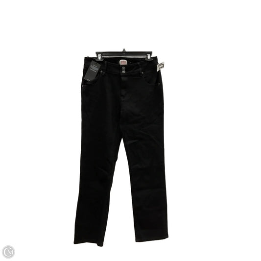 Jeans Boot Cut By Hudson In Black Denim, Size: 8