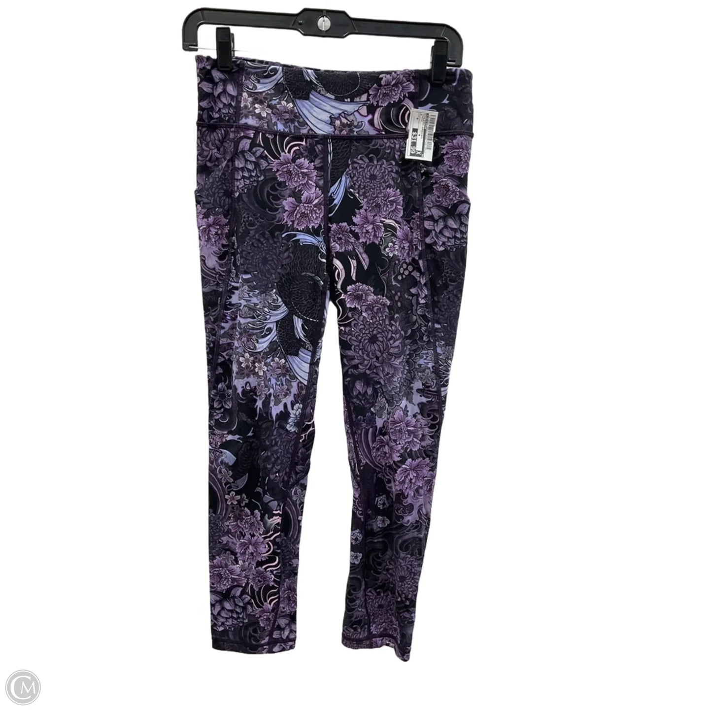 Athletic Leggings By Lululemon In Purple, Size: 8