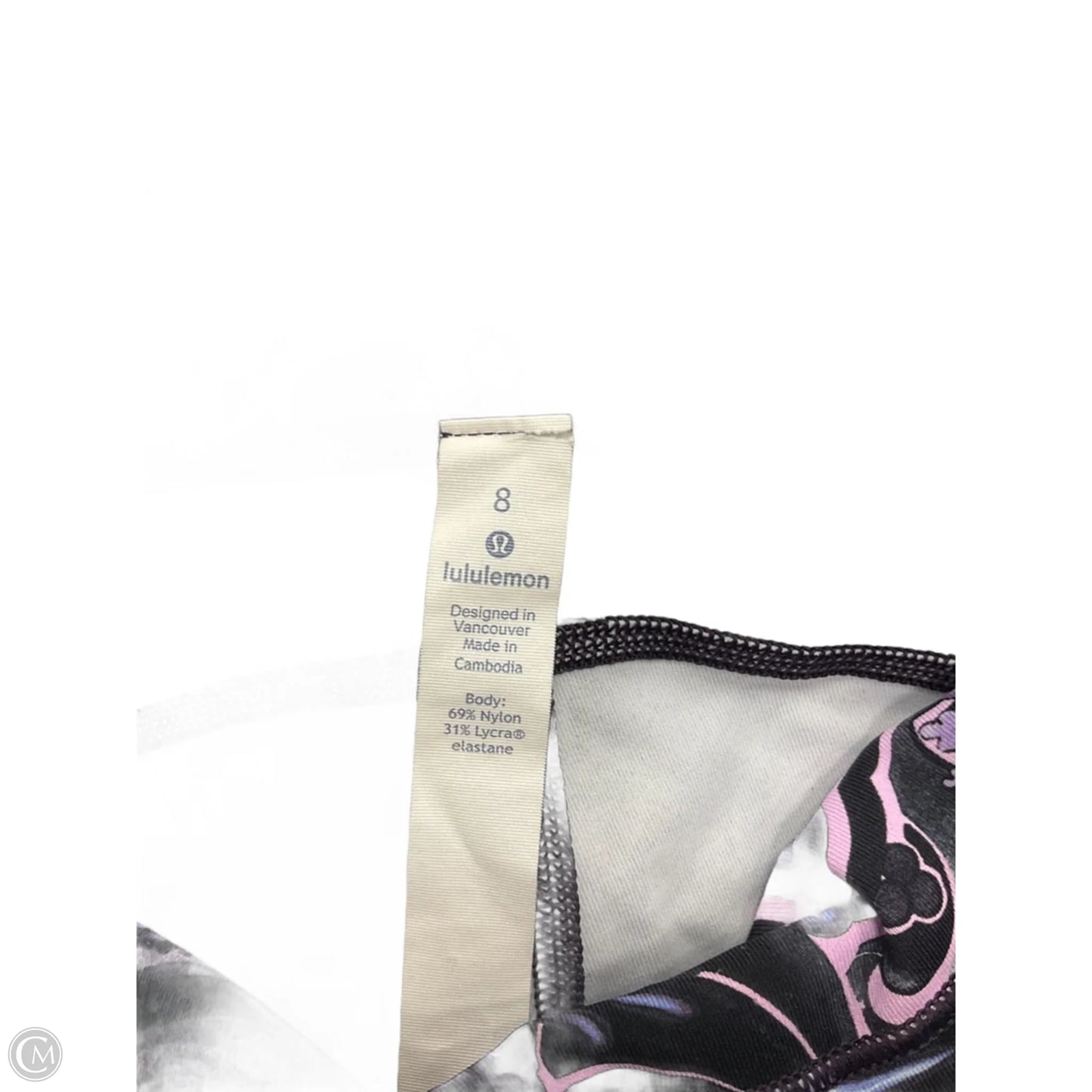 Athletic Leggings By Lululemon In Purple, Size: 8