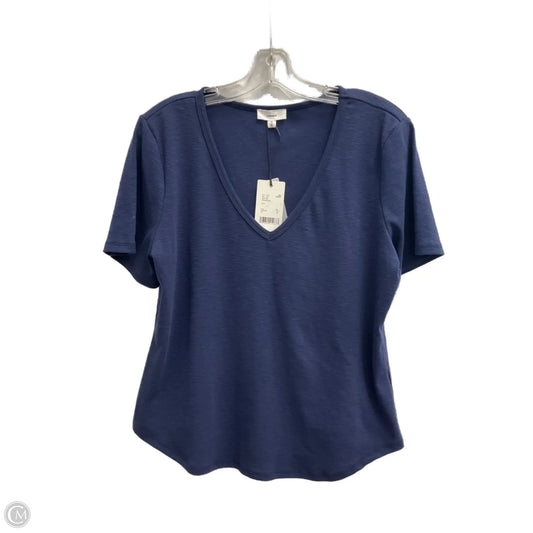 Top Short Sleeve By A Loves A In Navy, Size: Xl