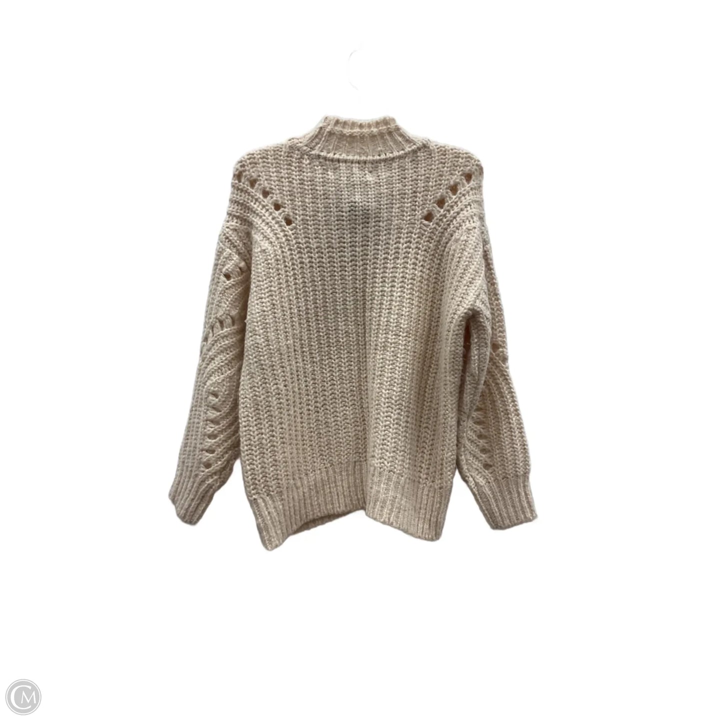Sweater By Loft In Peach, Size: M