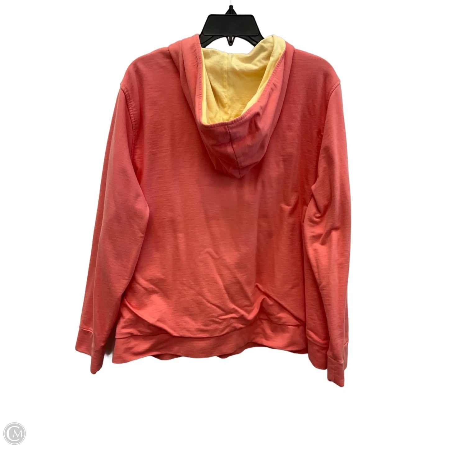 Sweatshirt Hoodie By Talbots In Pink, Size: 3x
