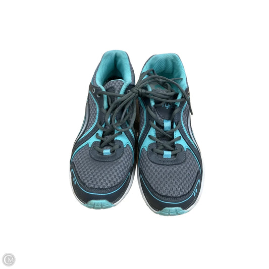 Shoes Athletic By Ryka In Blue & Grey, Size: 7
