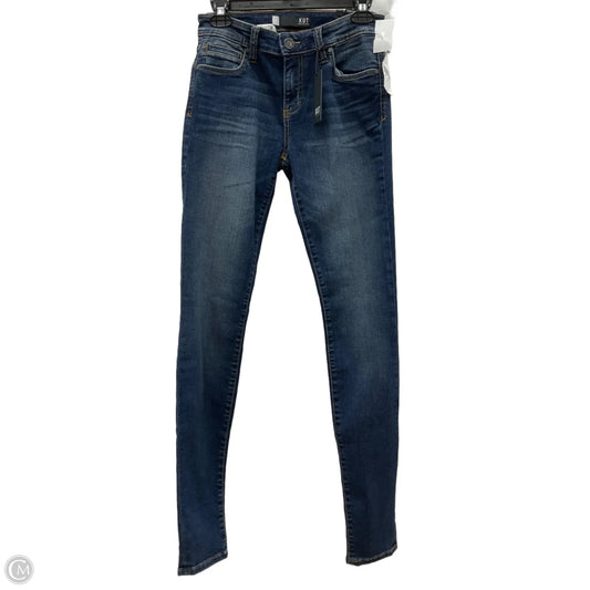 Jeans Skinny By Kut In Blue Denim, Size: 0