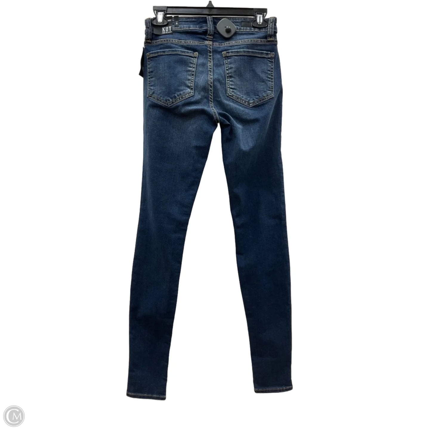 Jeans Skinny By Kut In Blue Denim, Size: 0