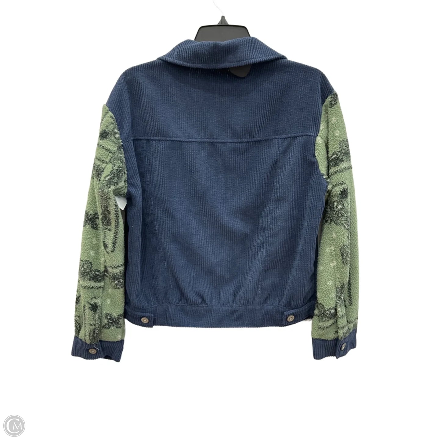 Jacket Other By Umgee In Blue & Green, Size: S