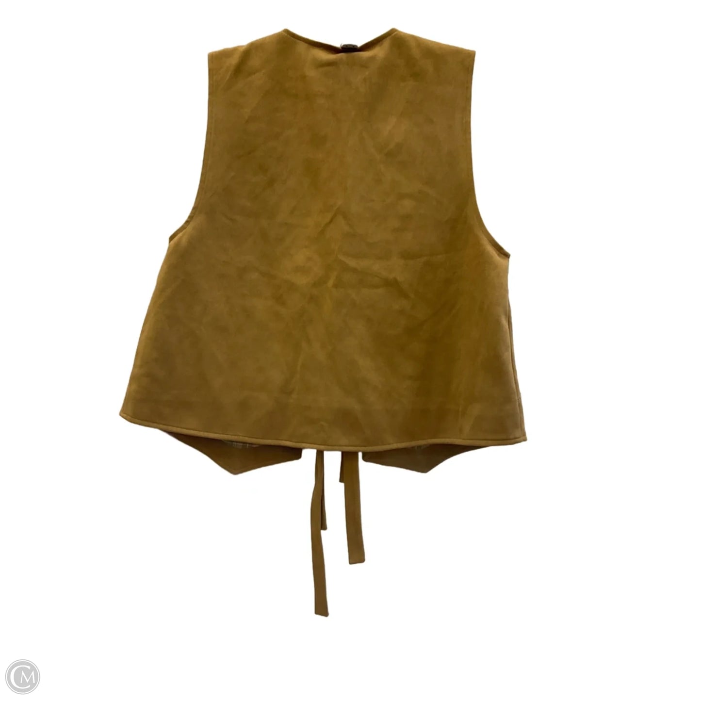 Vest Other By Easel In Green & Tan, Size: S