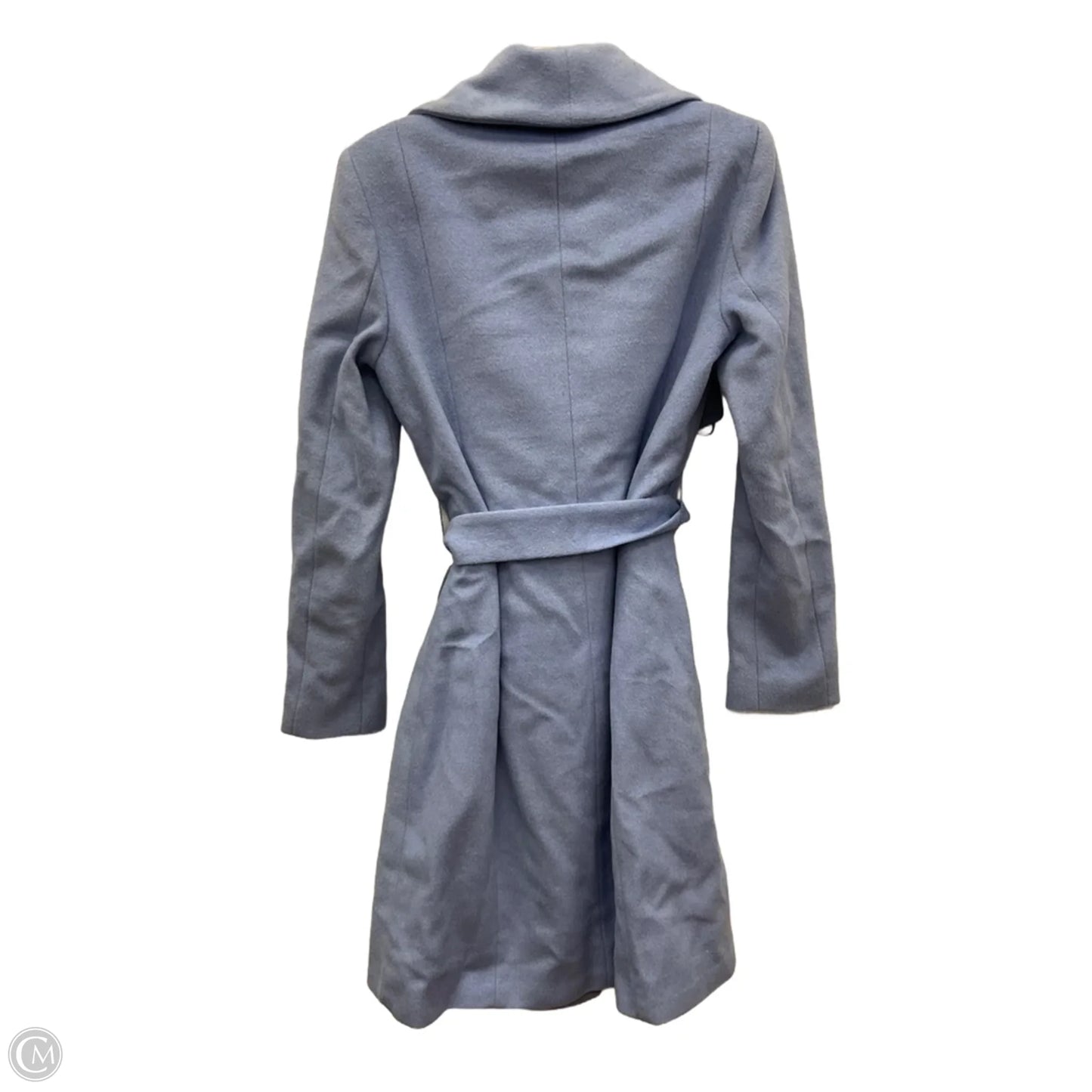 Coat Peacoat By Cole-haan In Blue, Size: 2