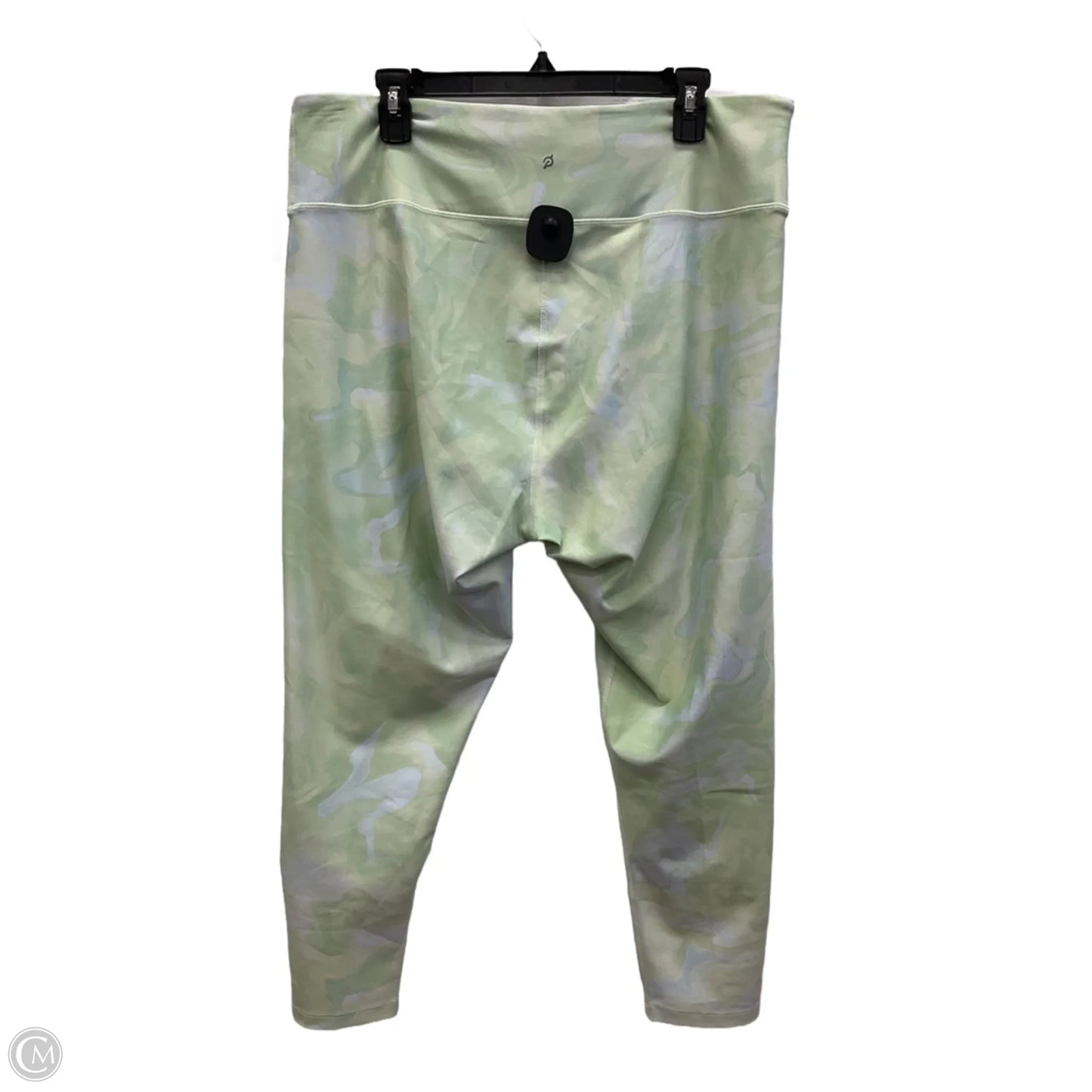 Athletic Leggings By Peloton In Green, Size: 3x