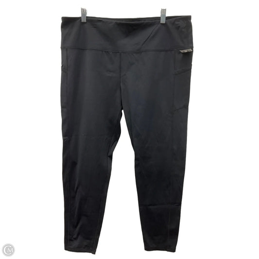 Athletic Leggings By Mono B In Black, Size: 2x