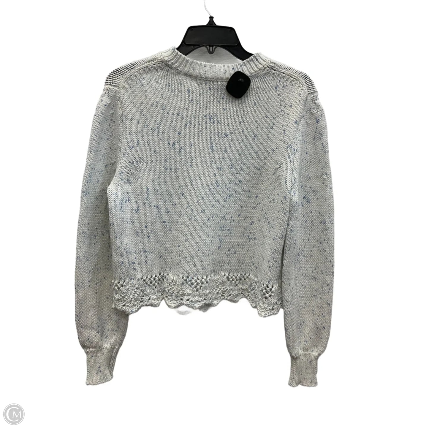 Sweater By French Connection In Blue & White, Size: Xs