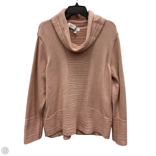 Sweater By Calvin Klein In Pink, Size: Xl