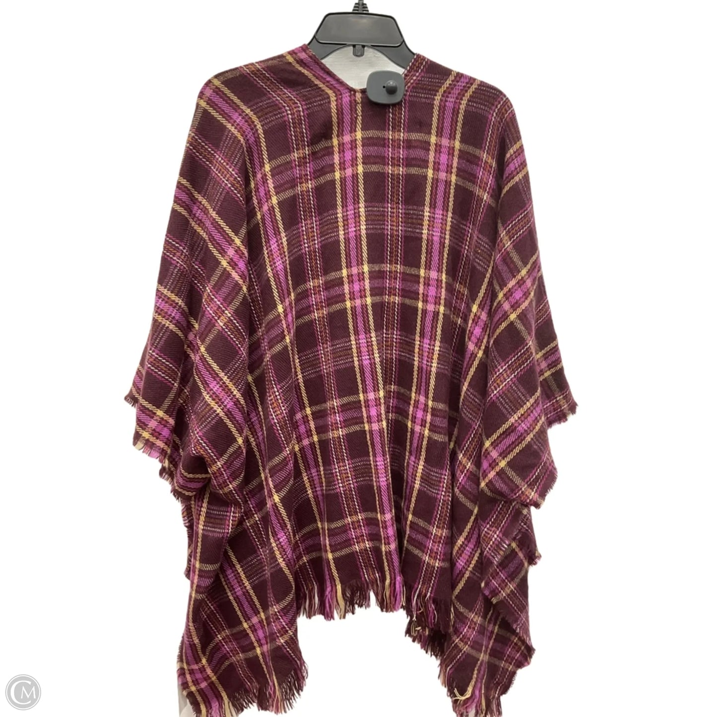 Poncho By Loft In Purple, Size: Osfm