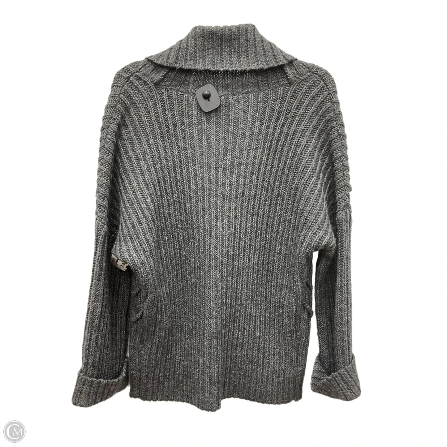 Cardigan By Ann Taylor In Grey, Size: M