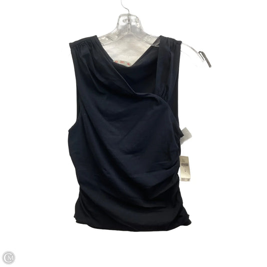 Top Sleeveless By Maeve In Black, Size: M