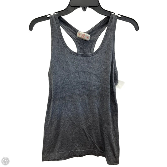 Athletic Tank Top By Lululemon In Grey, Size: S