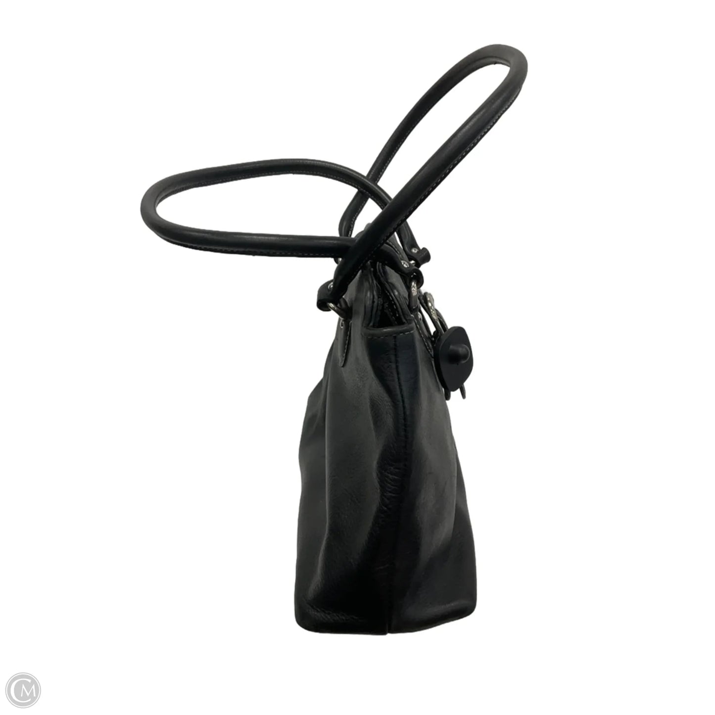Handbag Leather By Talbots, Size: Medium