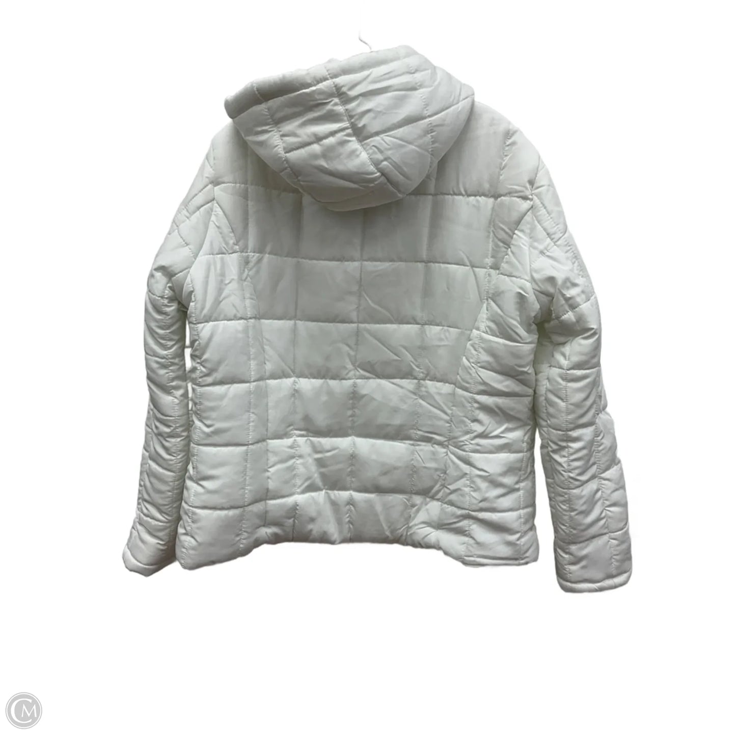 Coat Puffer & Quilted By New York And Co In White, Size: Xxl