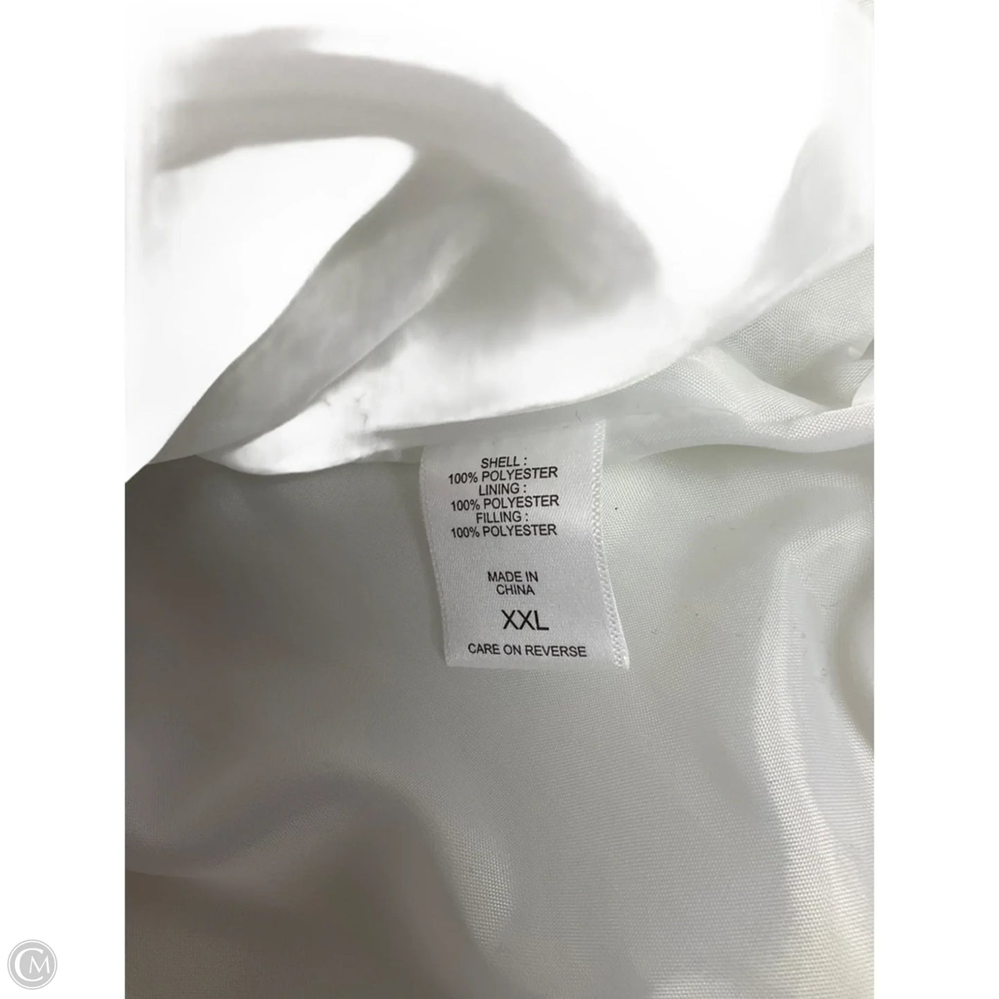 Coat Puffer & Quilted By New York And Co In White, Size: Xxl