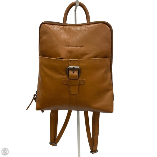 Backpack Leather By Clothes Mentor, Size: Small