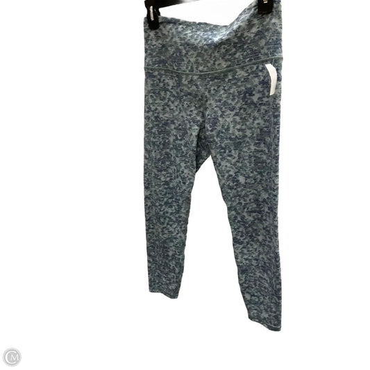 Athletic Leggings By Athleta In Blue & Green, Size: Sp