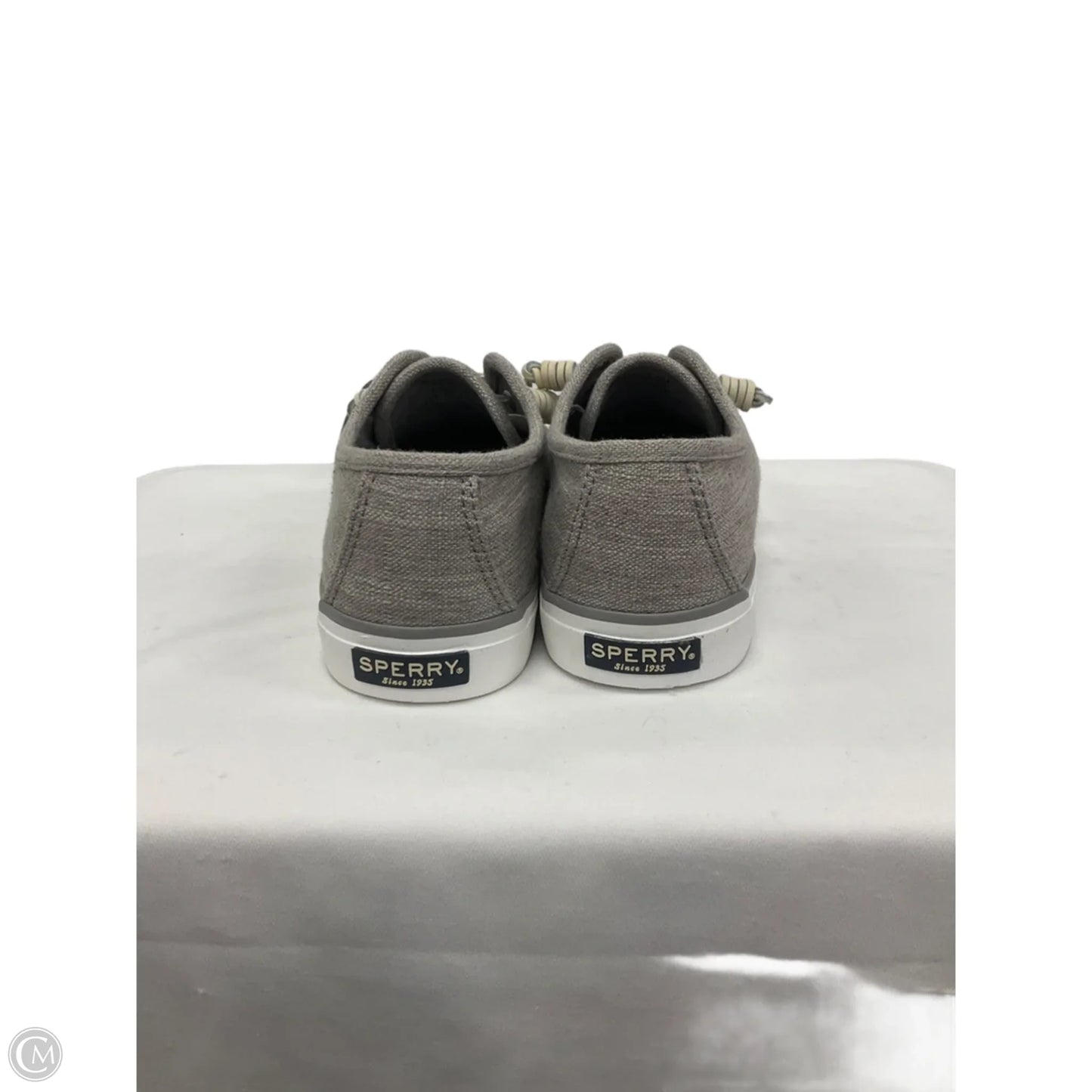 Shoes Sneakers By Sperry In Grey, Size: 7