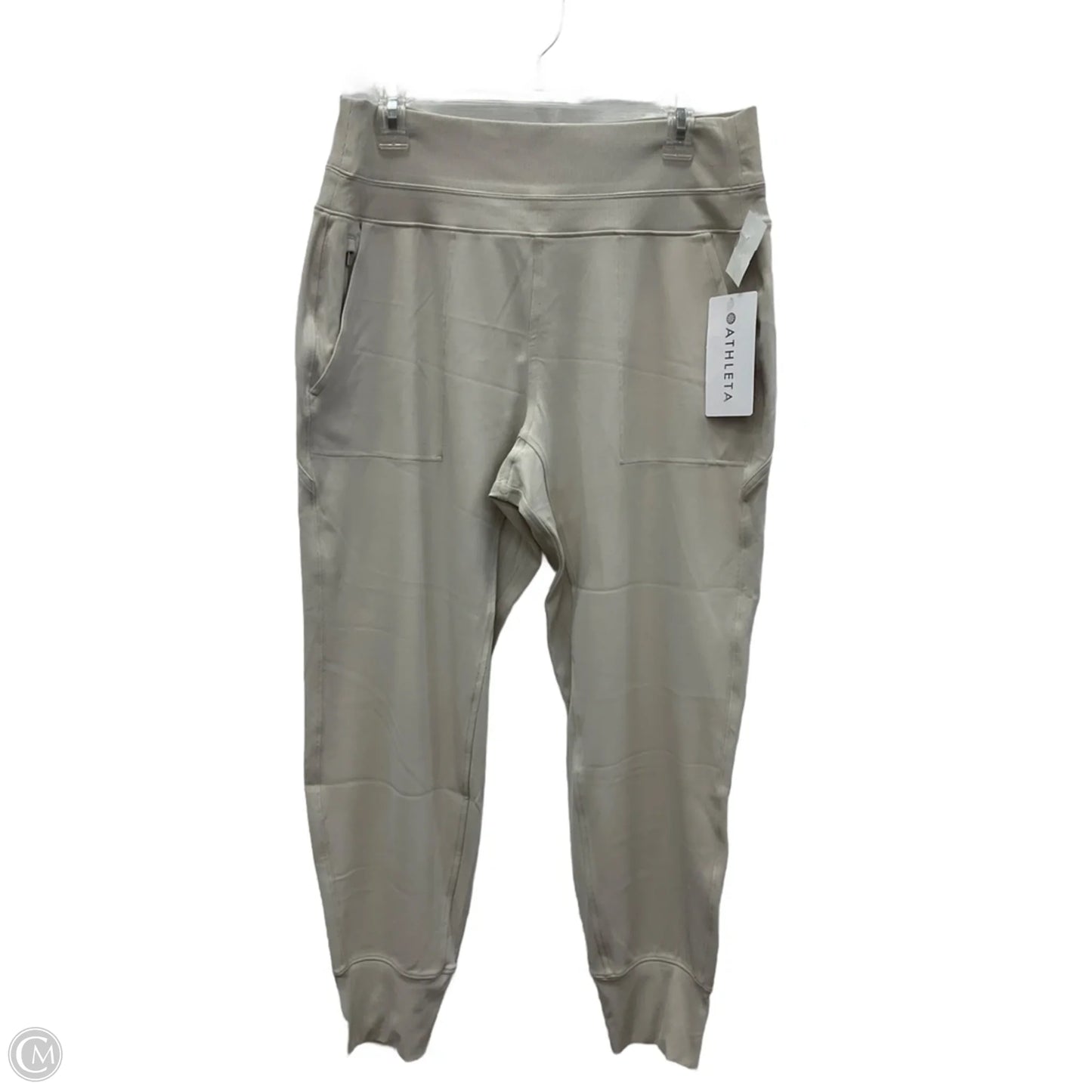 Athletic Pants By Athleta In Beige, Size: L