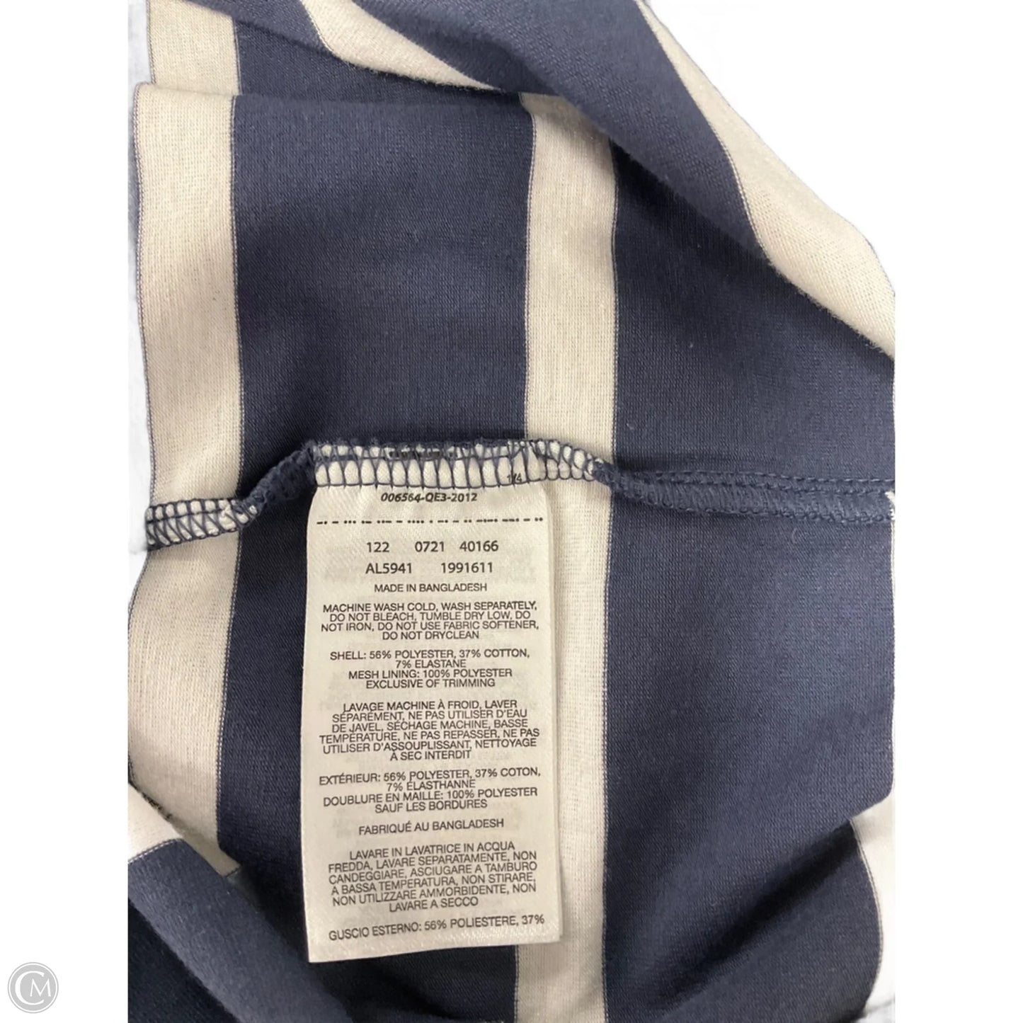 Athletic Dress By Columbia In Blue & White, Size: L