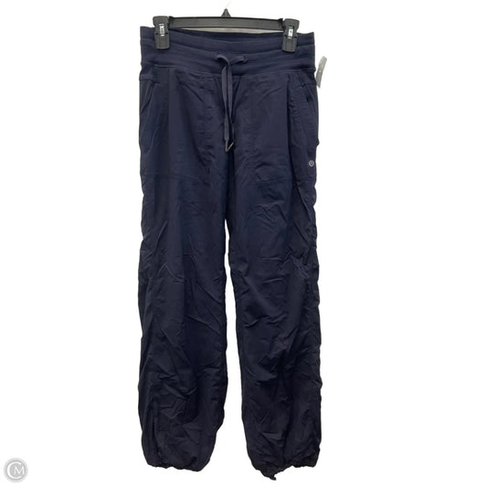 Athletic Pants By Lululemon In Navy, Size: 6