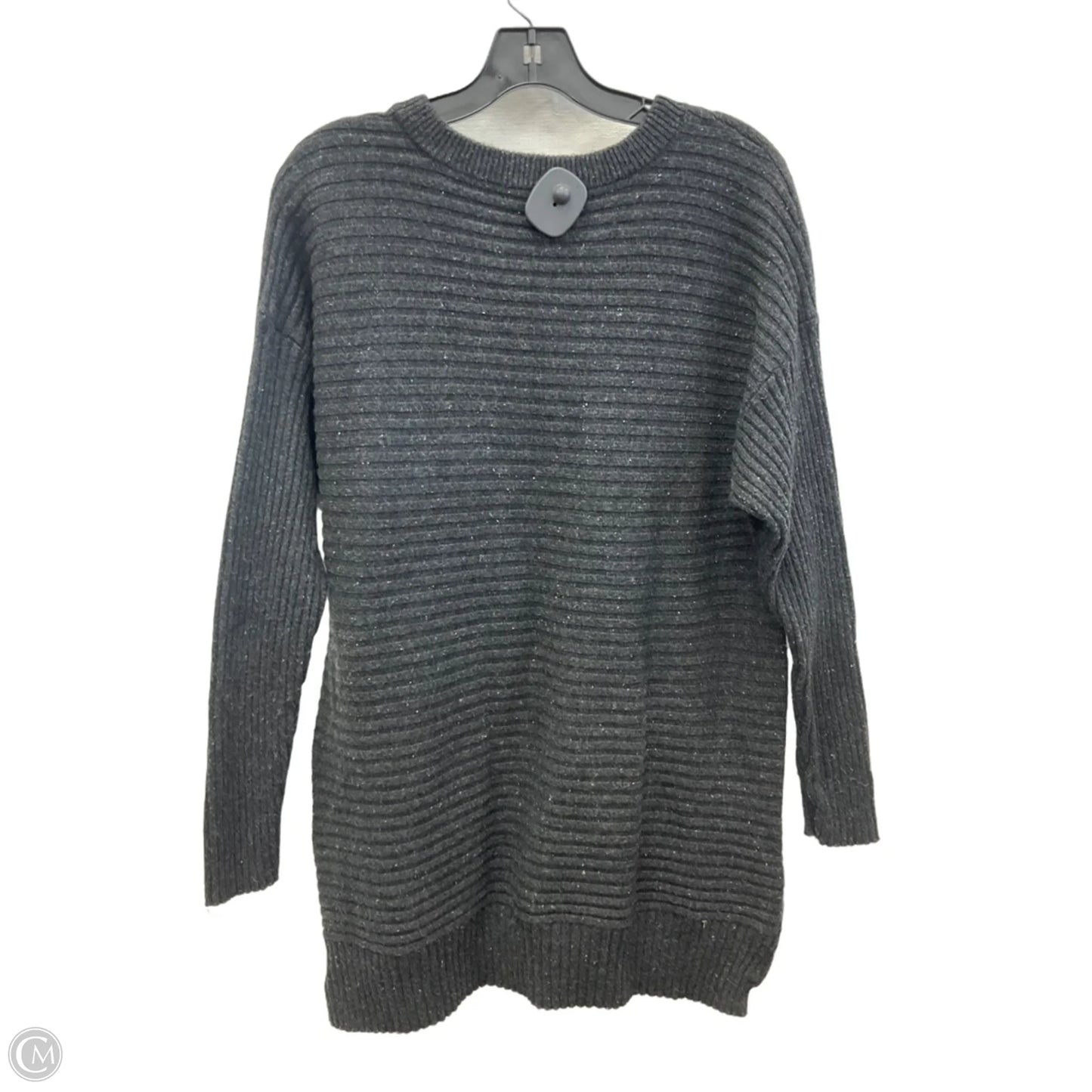 Top Long Sleeve By Talbots In Grey, Size: Xlp