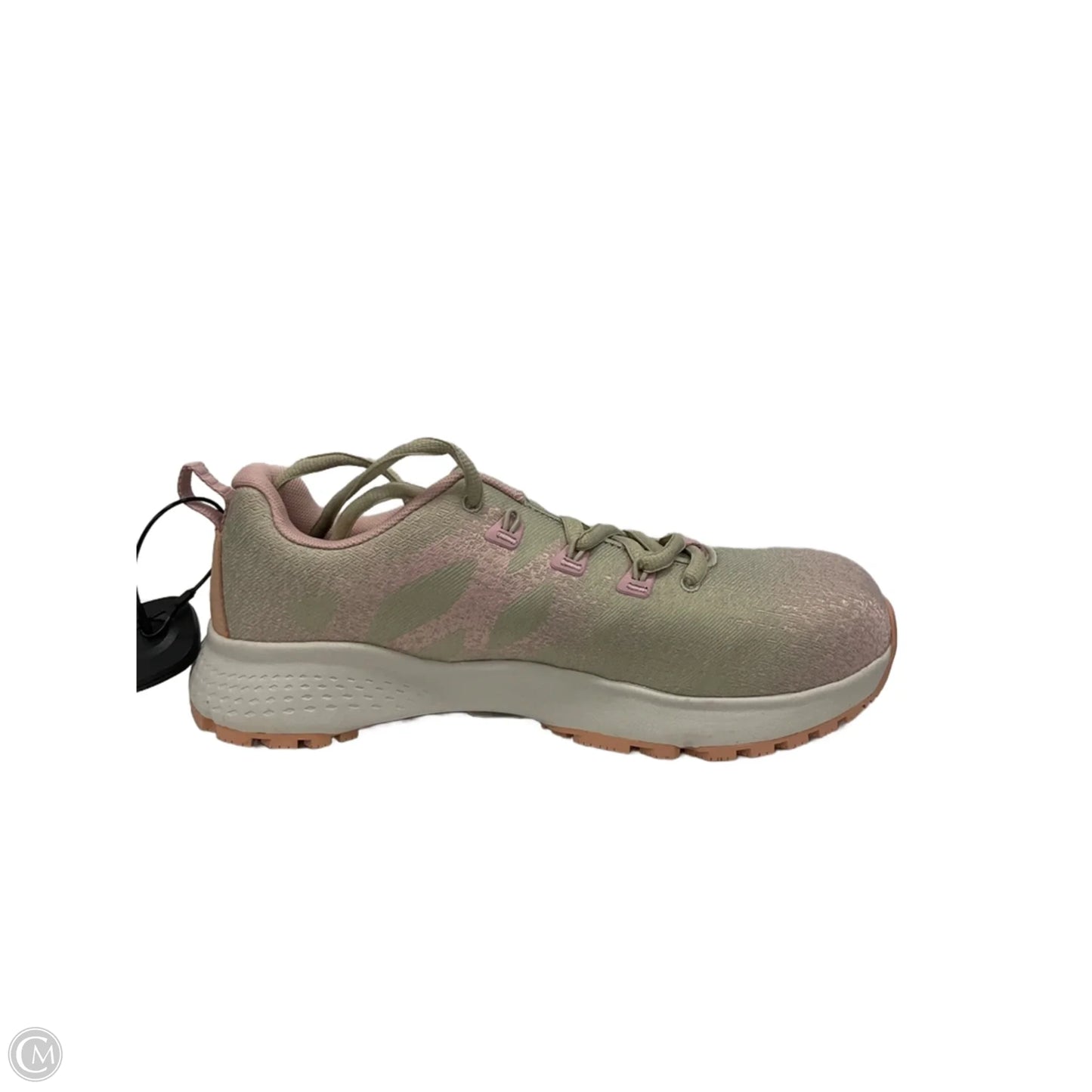 Shoes Steel Toe By Clothes Mentor In Pink & Tan, Size: 8.5