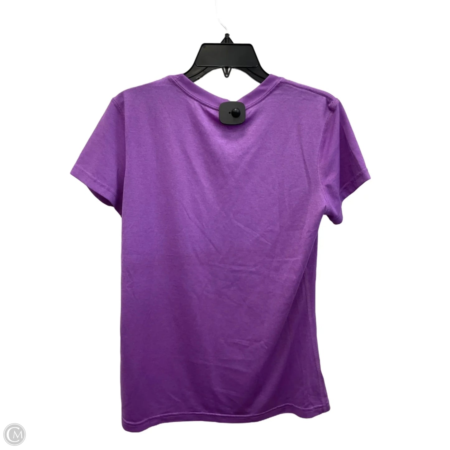 Athletic Top Short Sleeve By Nike Apparel In Purple, Size: M