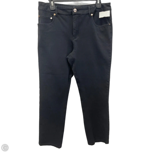 Jeans Skinny By Cmf In Black Denim, Size: 12