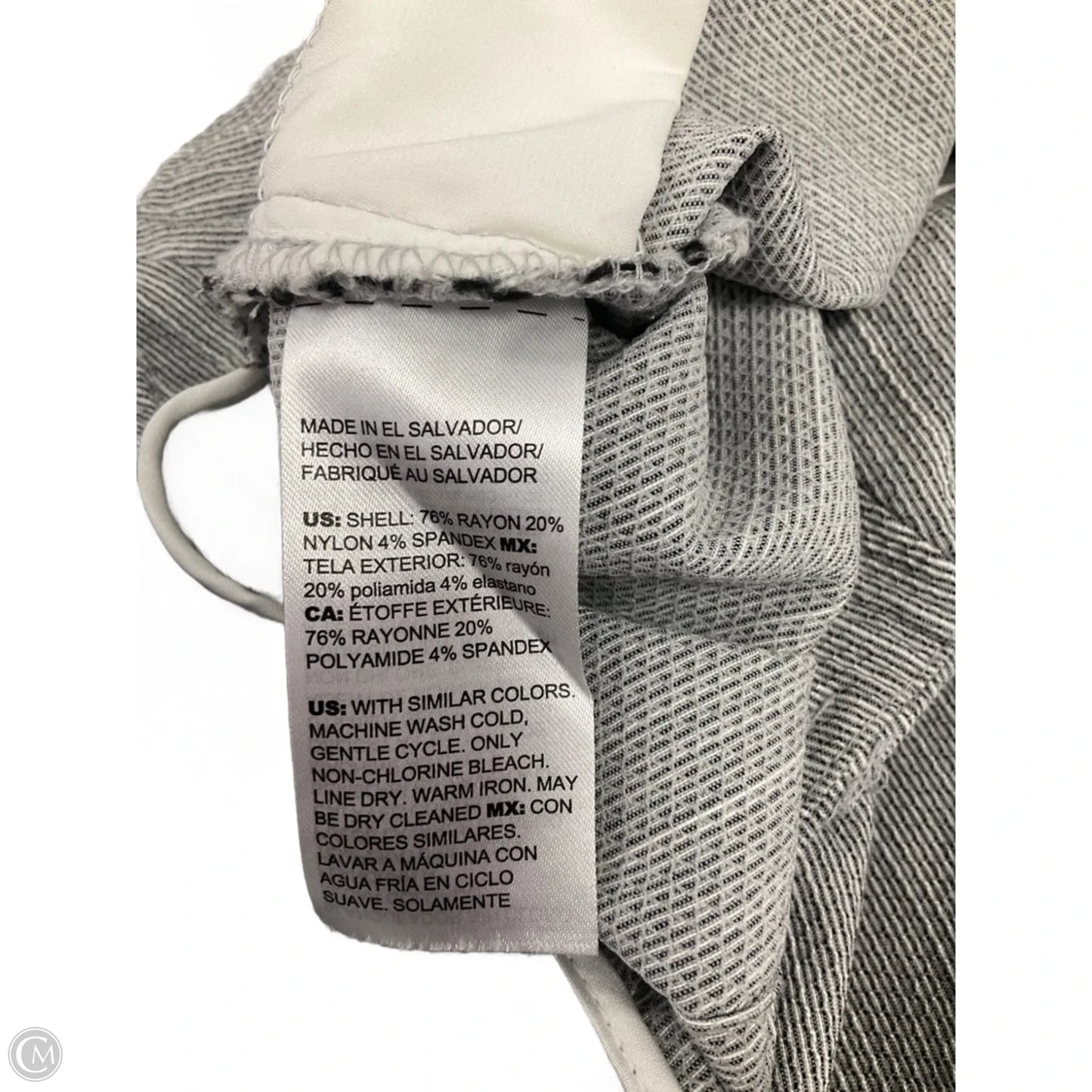 Pants Dress By Chicos In Grey, Size: 10