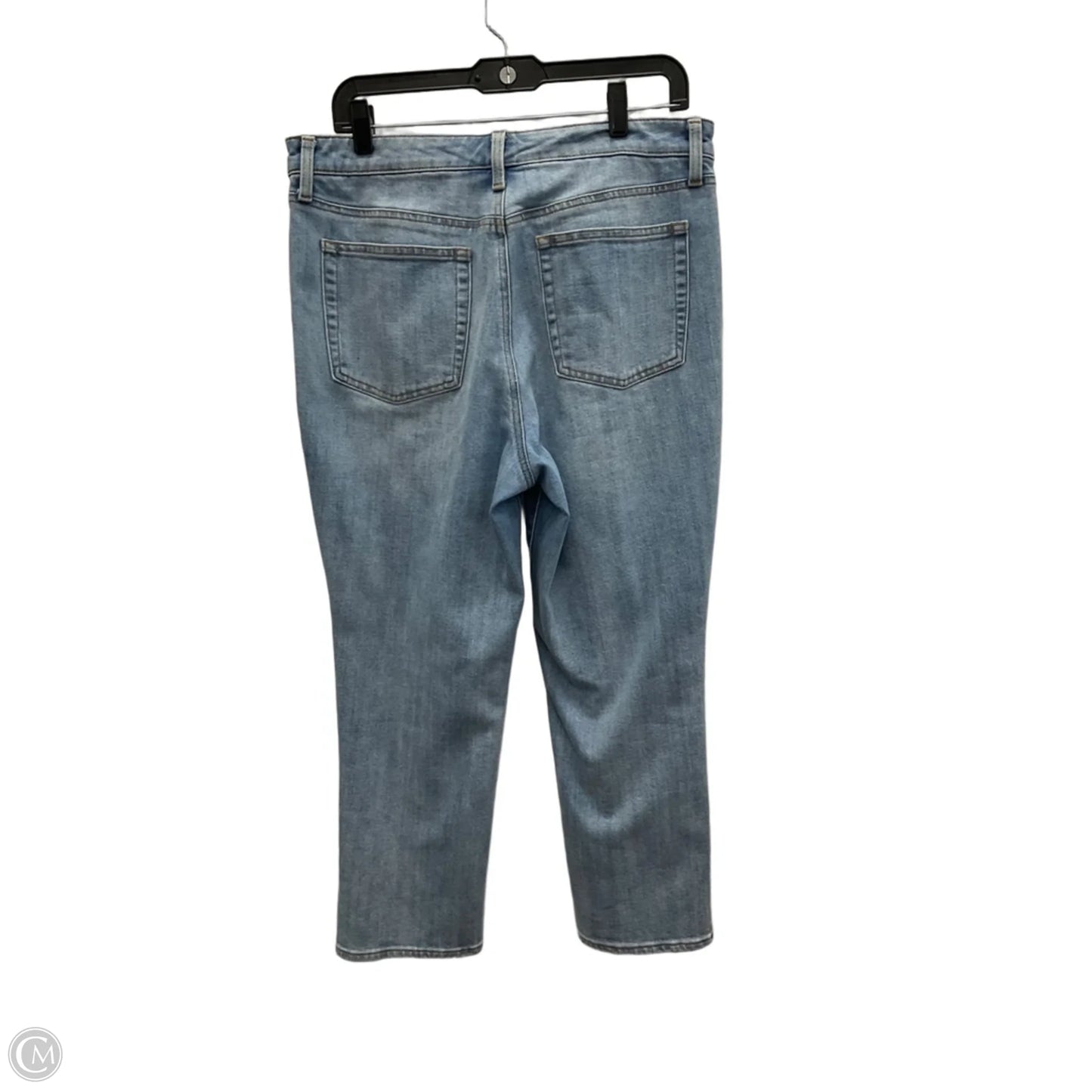 Jeans Cropped By Talbots In Blue Denim, Size: 12p