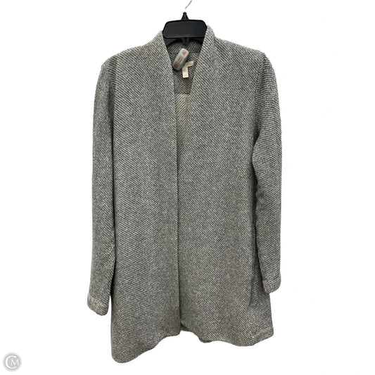 Cardigan By Eileen Fisher In Grey, Size: Sp