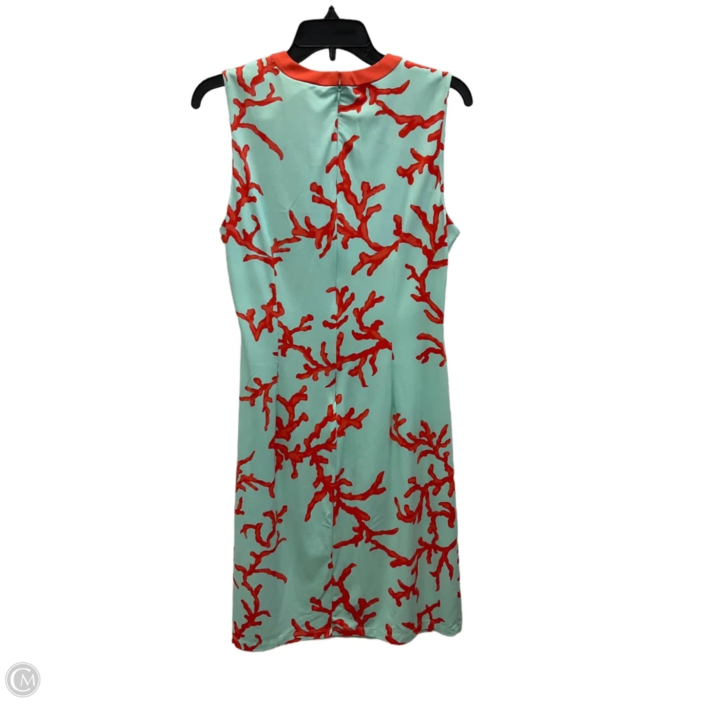 Dress Casual Short By J Mclaughlin In Blue & Red, Size: L