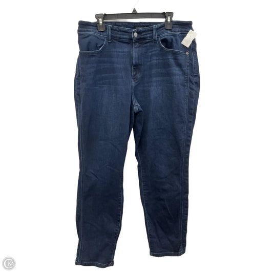 Jeans Boyfriend By Judy Blue In Blue Denim, Size: 18