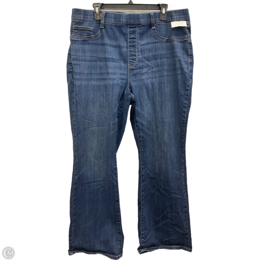 Jeans Flared By Judy Blue In Blue Denim, Size: 20