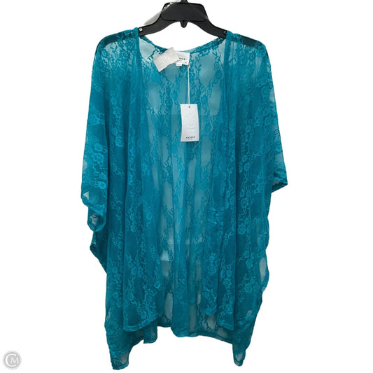 Swimwear Cover-up By Andree By Unit In Blue, Size: 2x