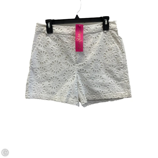 Shorts Designer By Lilly Pulitzer In White, Size: 6