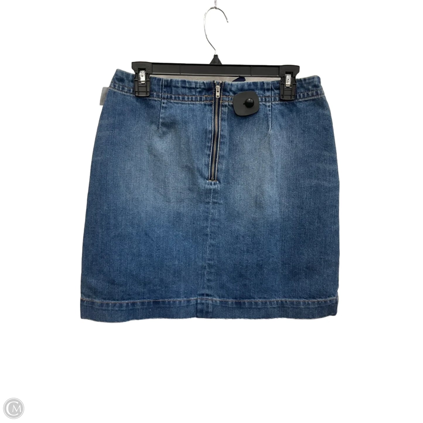Skirt Mini & Short By Loft In Blue Denim, Size: 6
