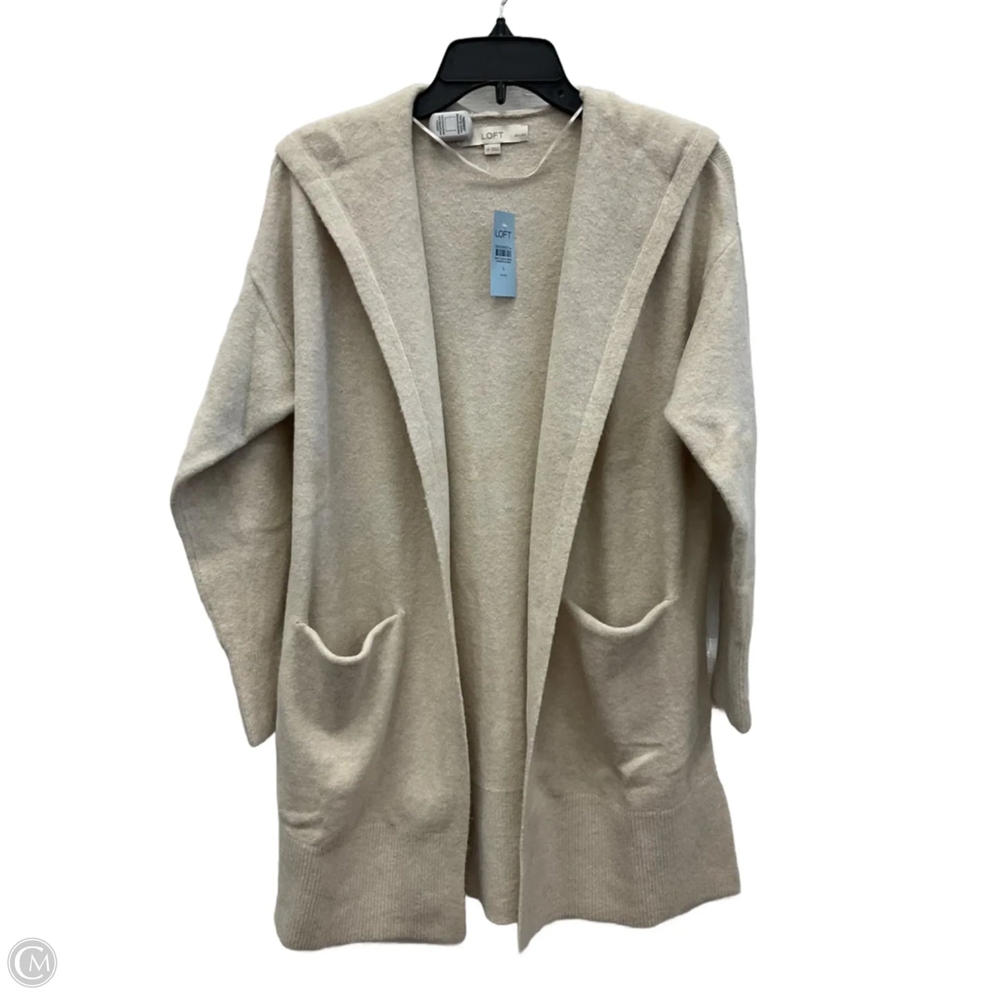 Cardigan By Loft In Beige, Size: Sp