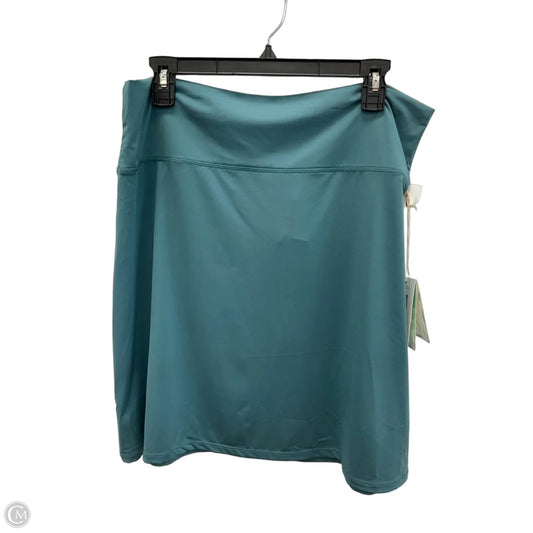 Athletic Skirt By Carve Designs In Blue, Size: L