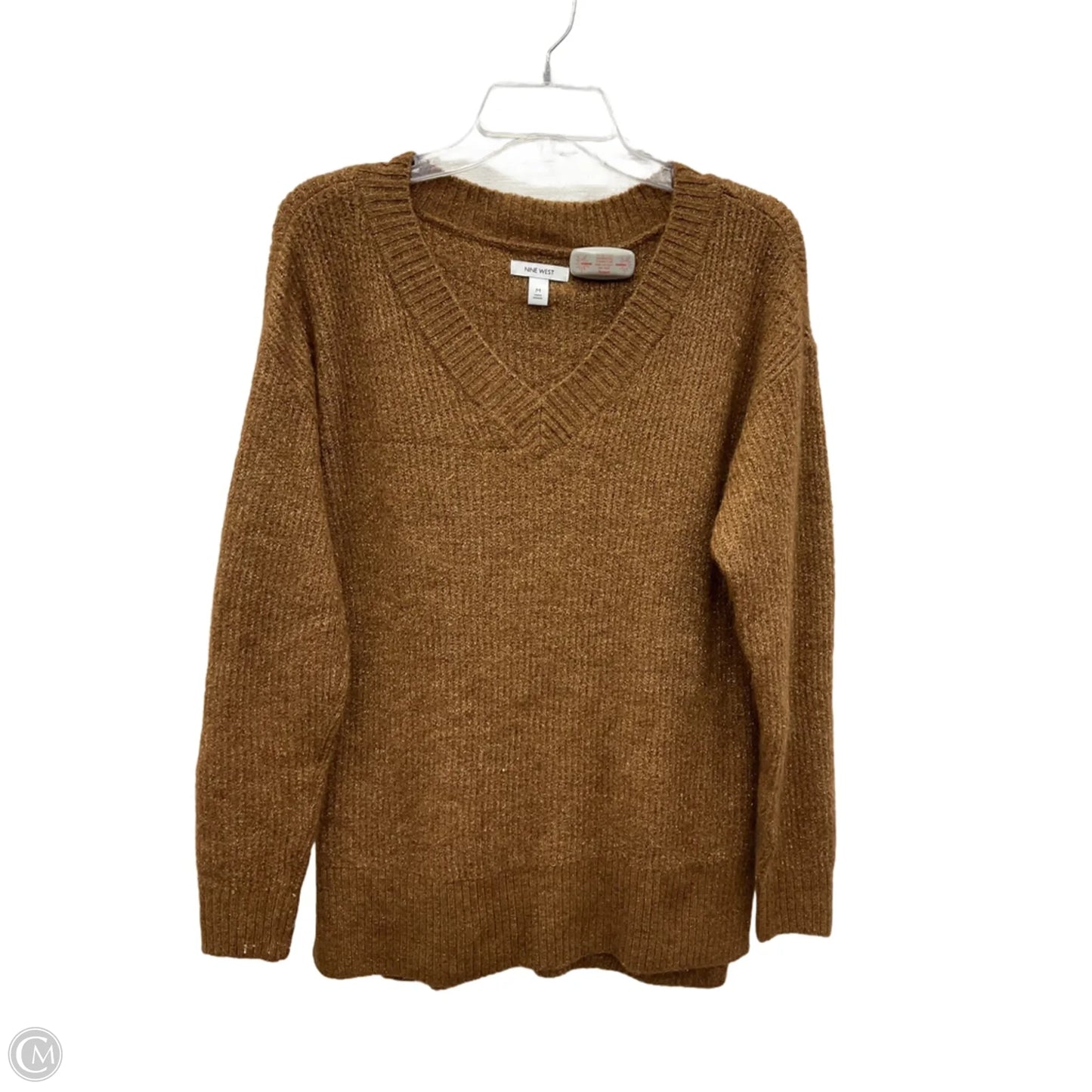 Sweater By Nine West In Brown, Size: M