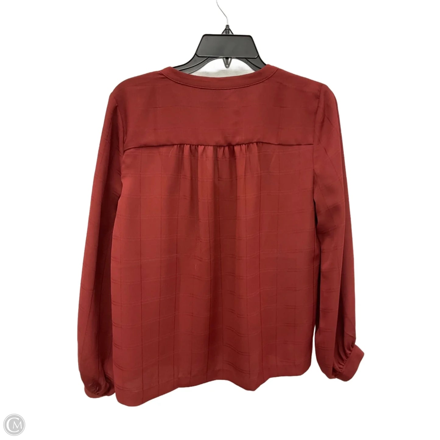 Top Long Sleeve By Loft In Red, Size: Xs