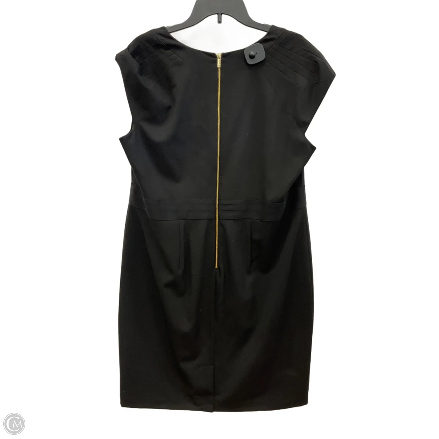 Dress Party Midi By Calvin Klein In Black, Size: Xl