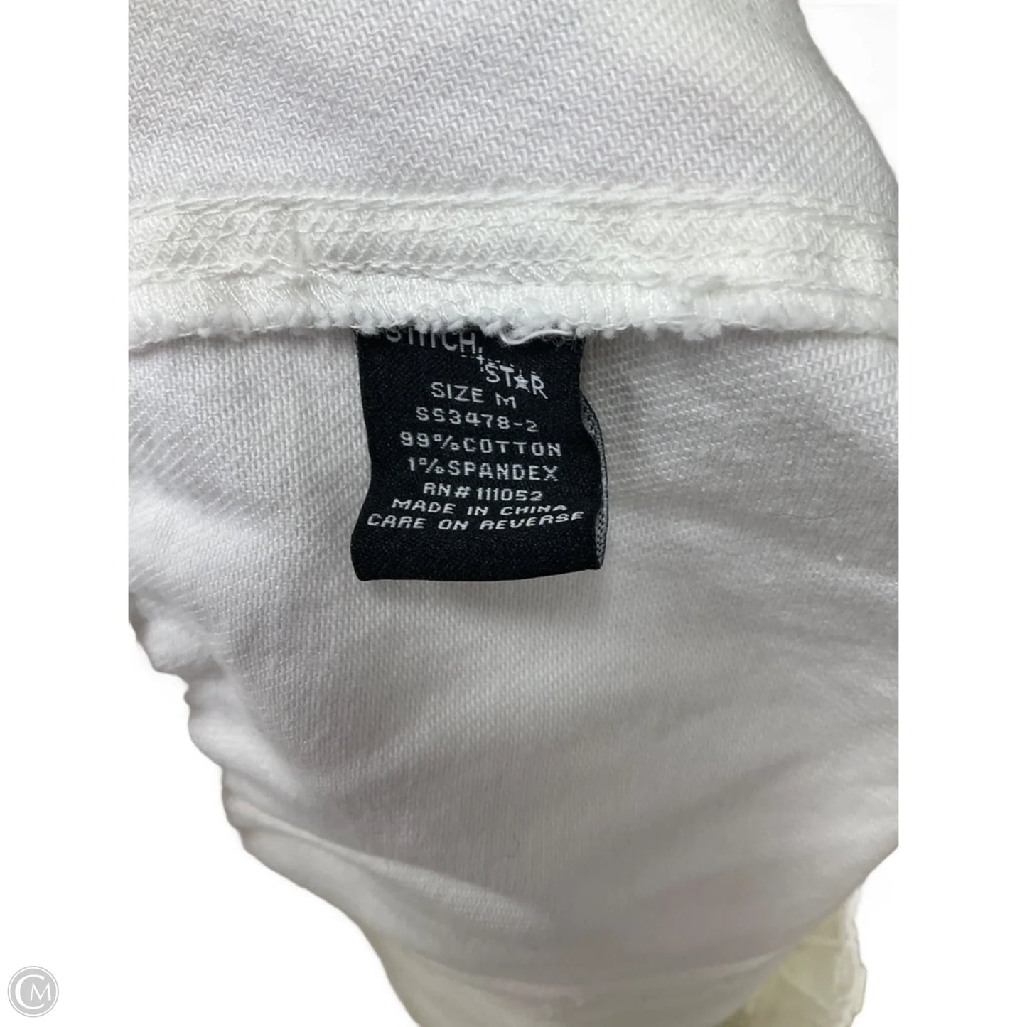 Shorts By Stitch Star In White, Size: M