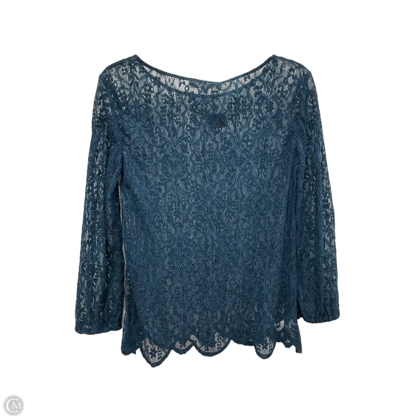 Top Long Sleeve By Loft In Blue, Size: Xs