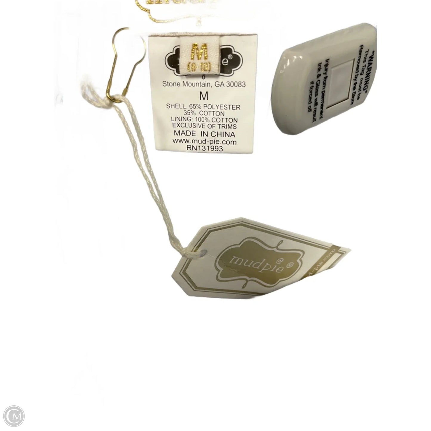 Shorts By Mudpie In Blue & White, Size: M